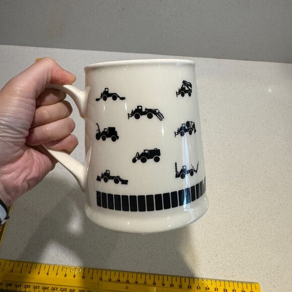 VINTAGE RARE - 1980s Mercedes Benz Unimog Truck Coffee Cup - Picture 7 of 10